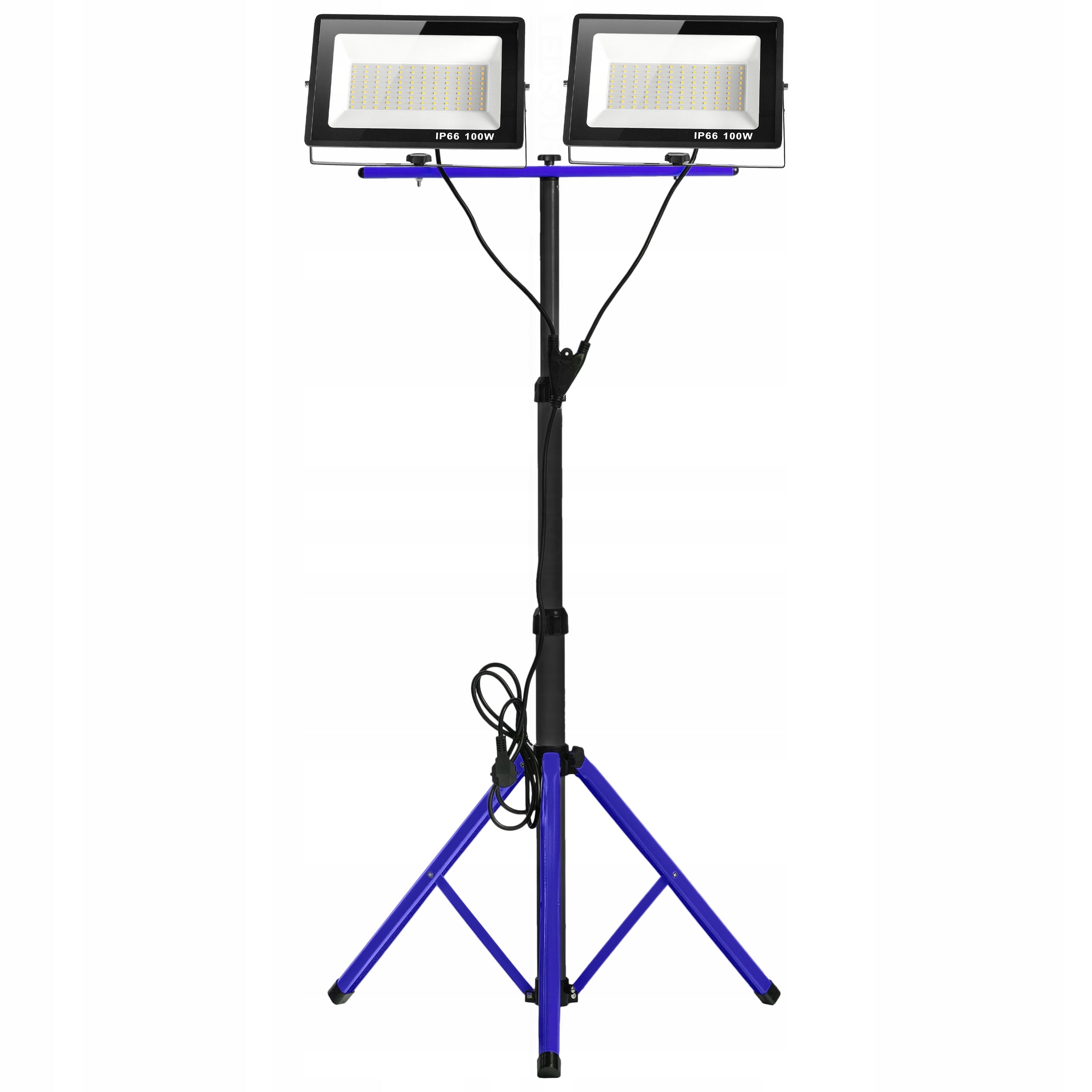 Stand Tripod 200W Floodlight Work Lamp Halogen Construction With Plug Light color white neutral