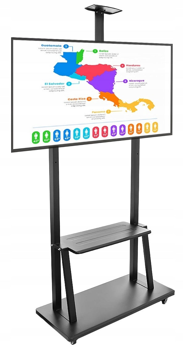 Stand for Interactive Monitor or TV 43-86 inches EXTRA STABLE Manufacturer code Stojak TV na Telewizor 43-86 cali Uniwersalny