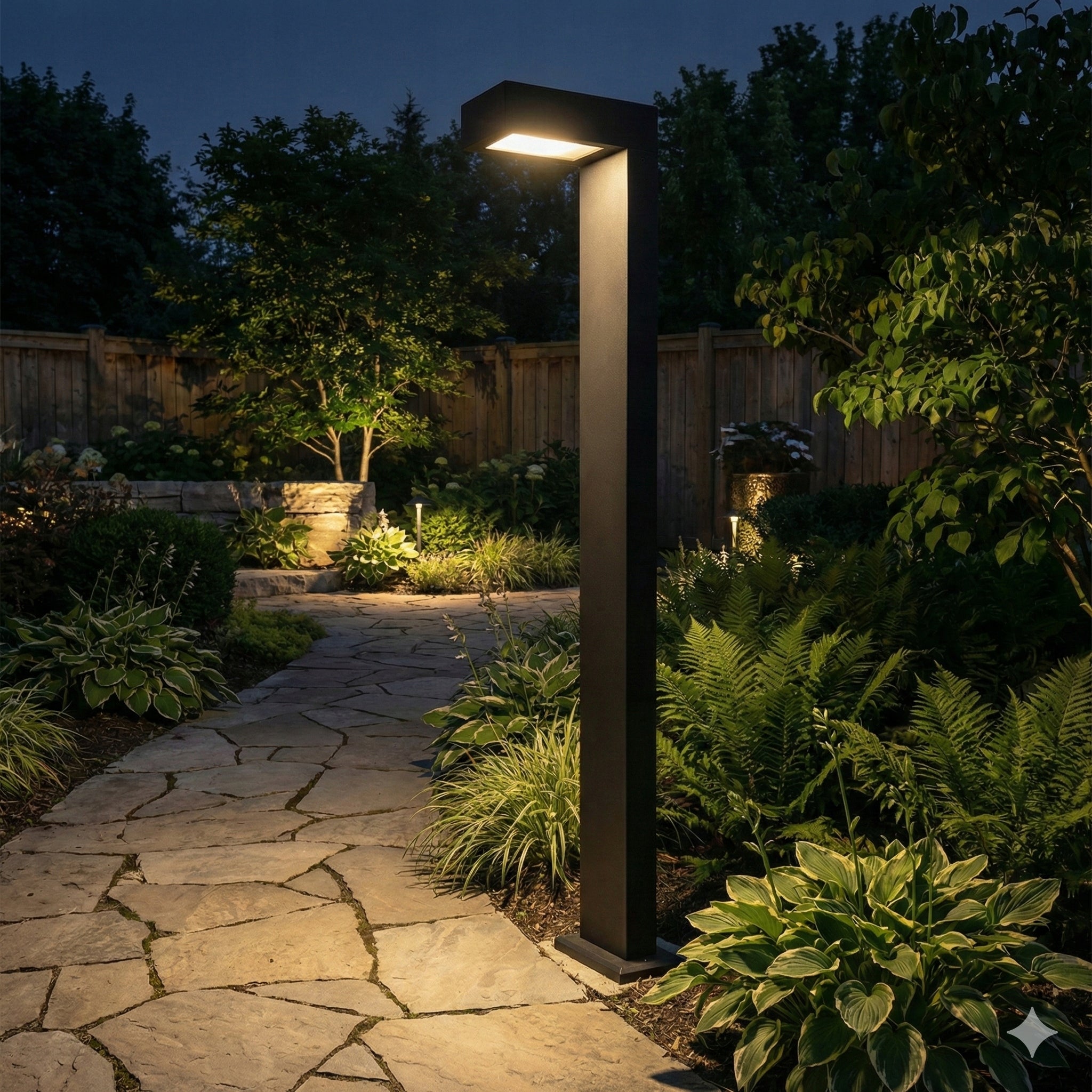 Standing Lamp Garden POST 60cm Outdoor GX53 LED Black Manufacturer code Lampa Stojąca Ogrodowa SŁUPEK 60cm zewnętrzna