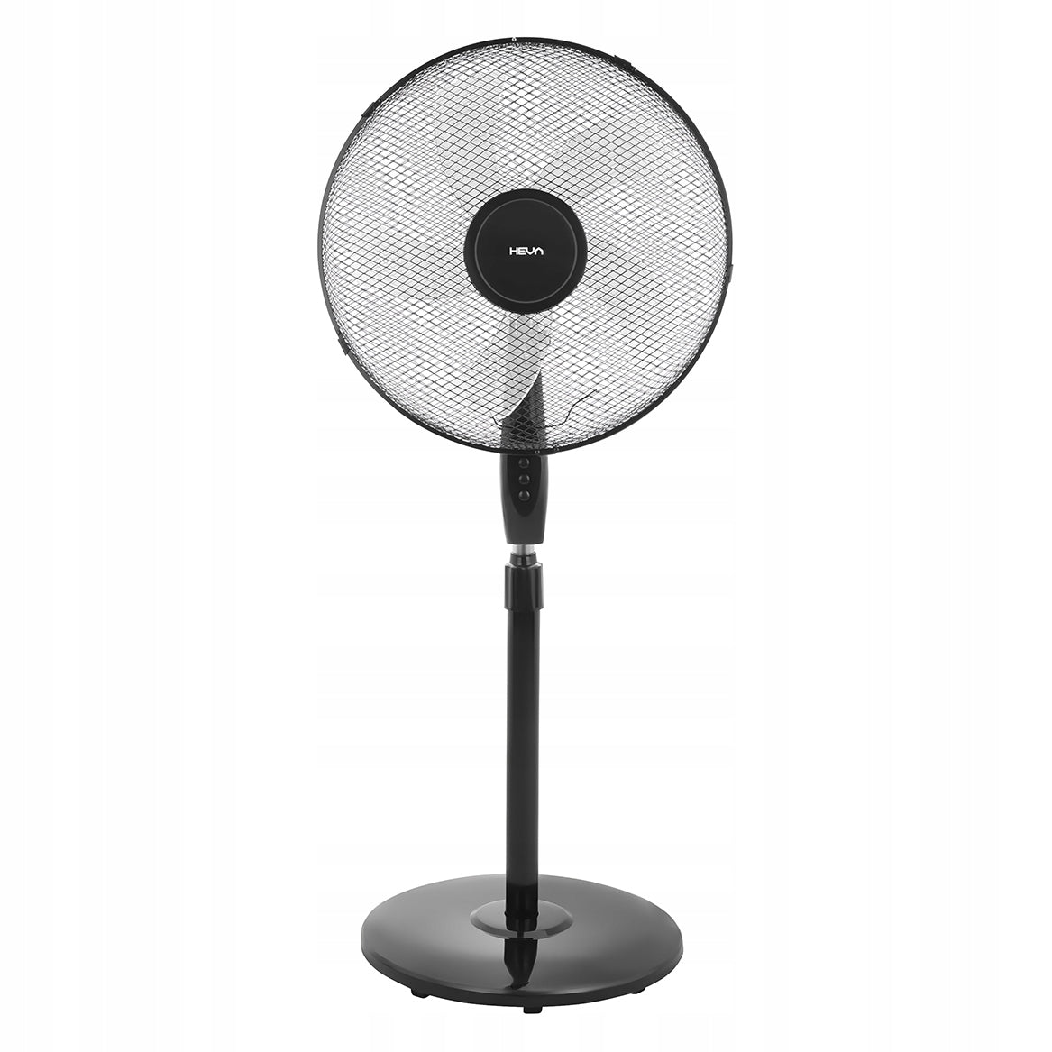 Standing fan floor fan HEVA NOA powerful quiet 5 blades 120cm Functions oscillation automatic oscillation tilt angle adjustment height adjustment