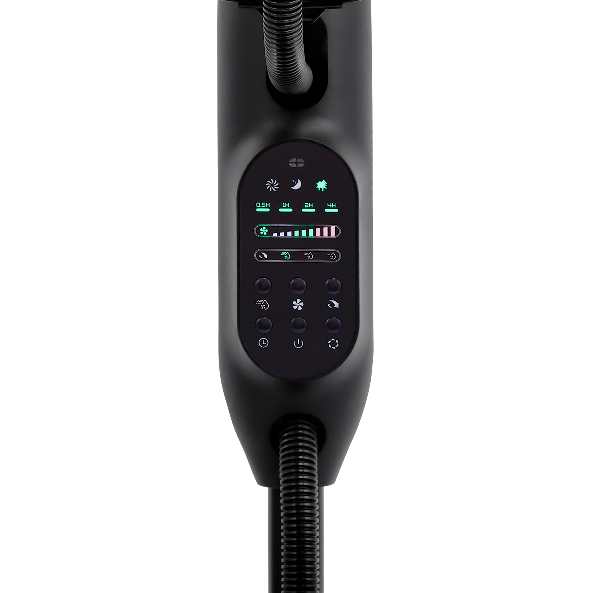 Standing fan with water mist Teesa remote control TIMER oscillation Dominant color black