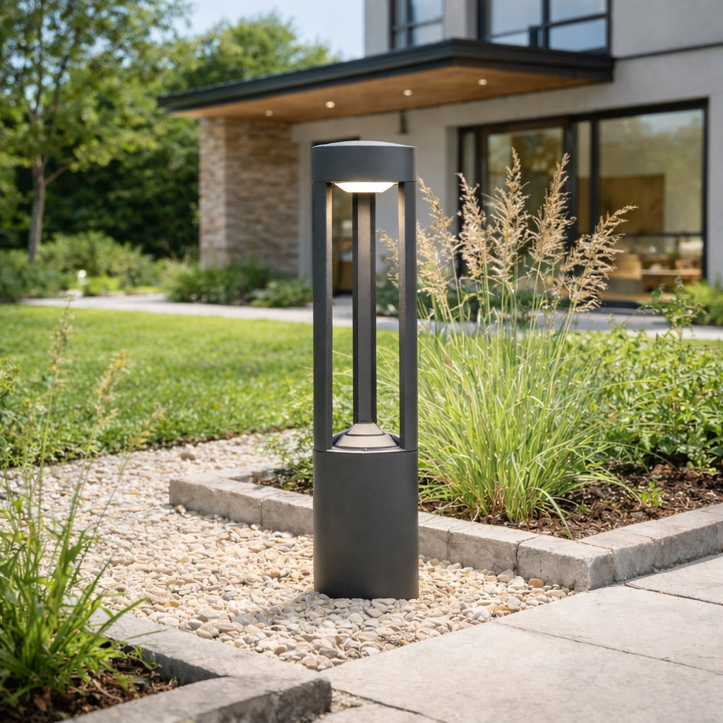 Standing garden lamp GX53 post 30 cm PREMIUM Brand SuperLED