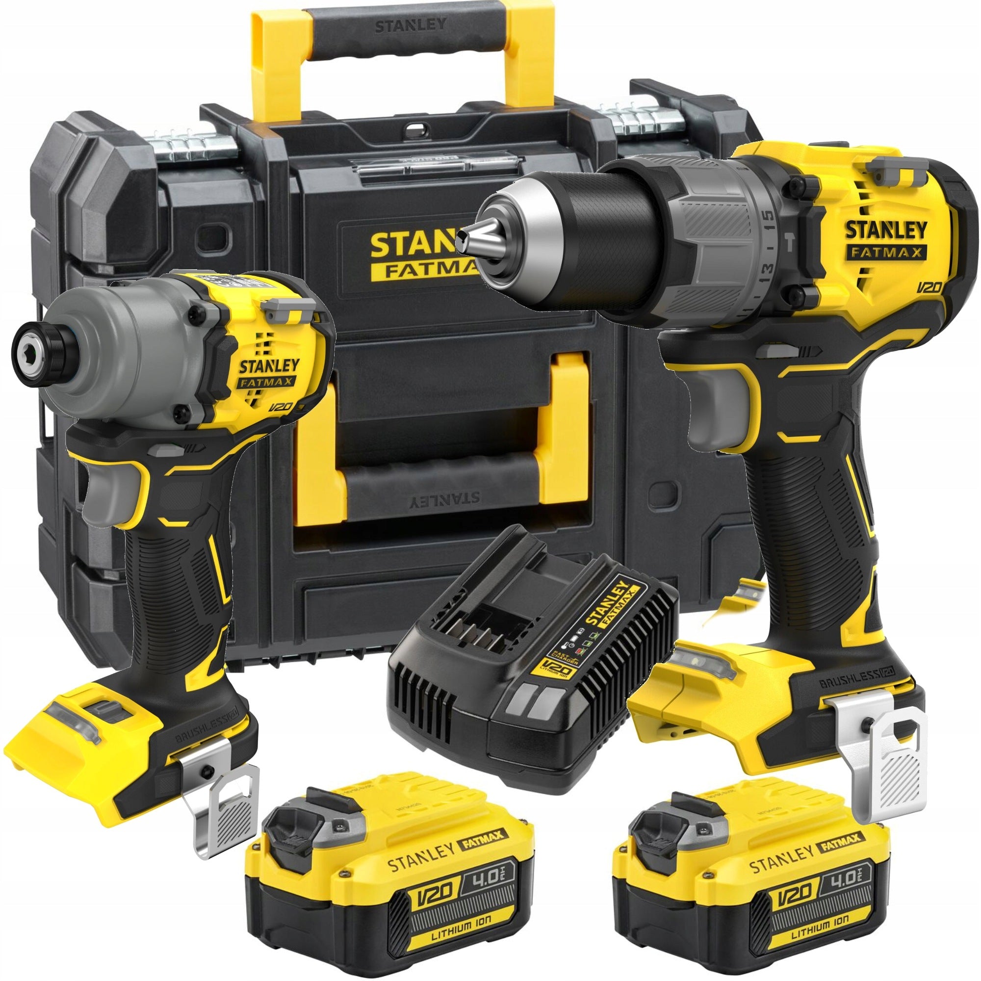 Stanley SFMCK211M2T 18V v20 2x4Ah SFMCD726 SFMCF830