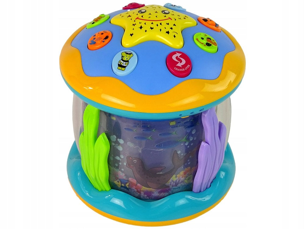 Star Projector Night Light Ocean Underwater World Interactive Educational Packaging status original