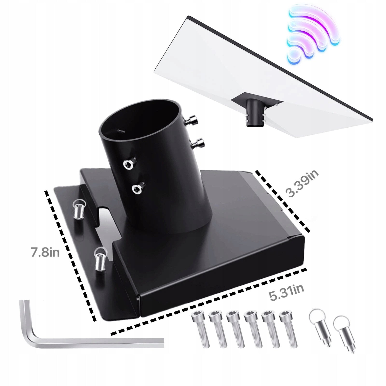 Starlink Gen 3 Heavy Duty Pipe Adapter Mounting Kit for Gen 3 Antennas Brand no brand