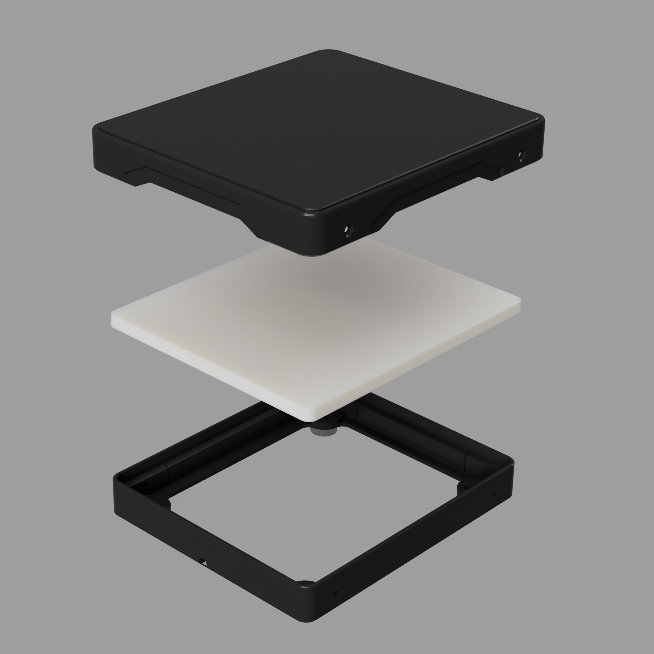 Starlink mini mounting bracket for motorhome or car. White Manufacturer code Uchwyt do montażu Starlink mini