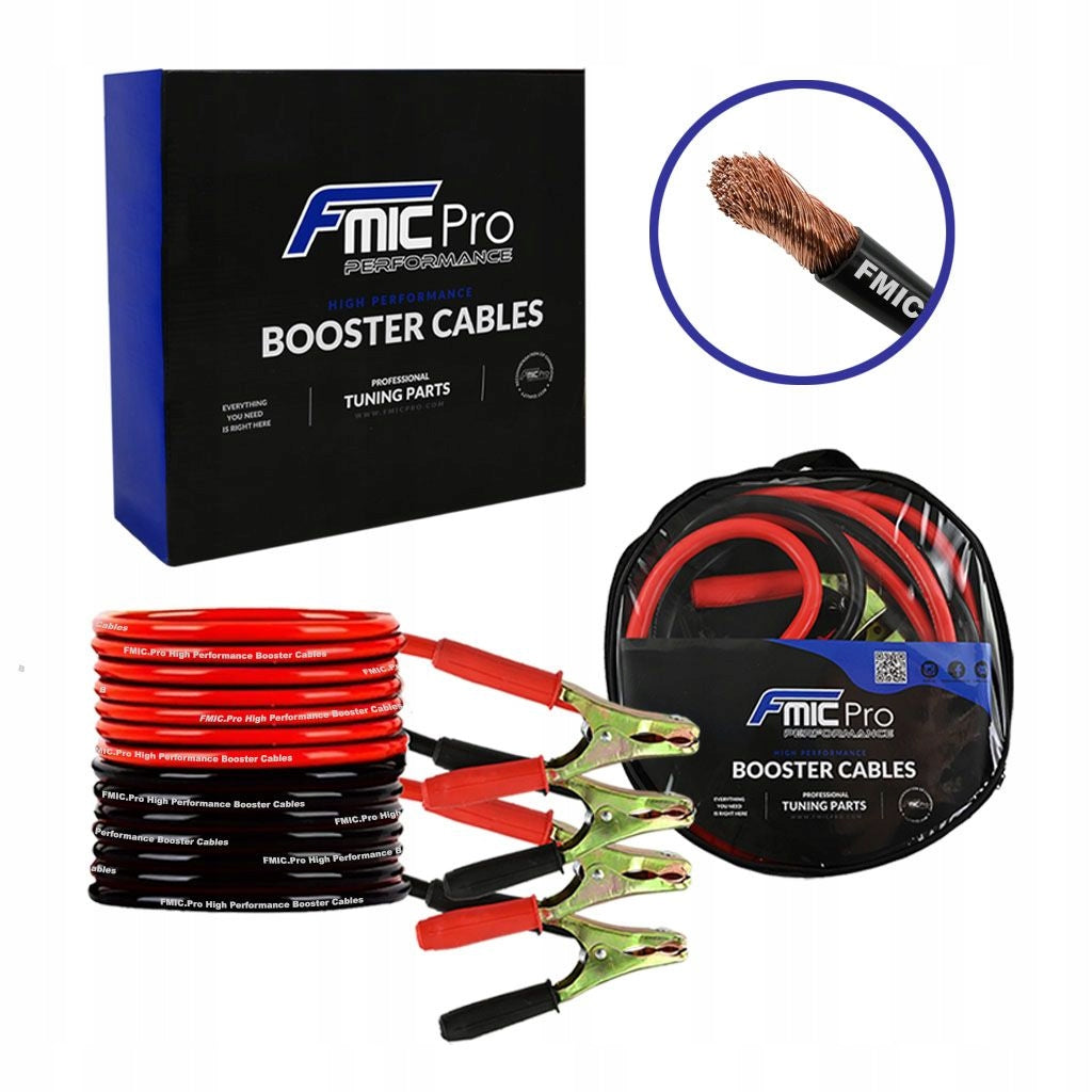 Starter Cables 6 m 75mm² 1500A Solid Strong Thick FMIC.Pro