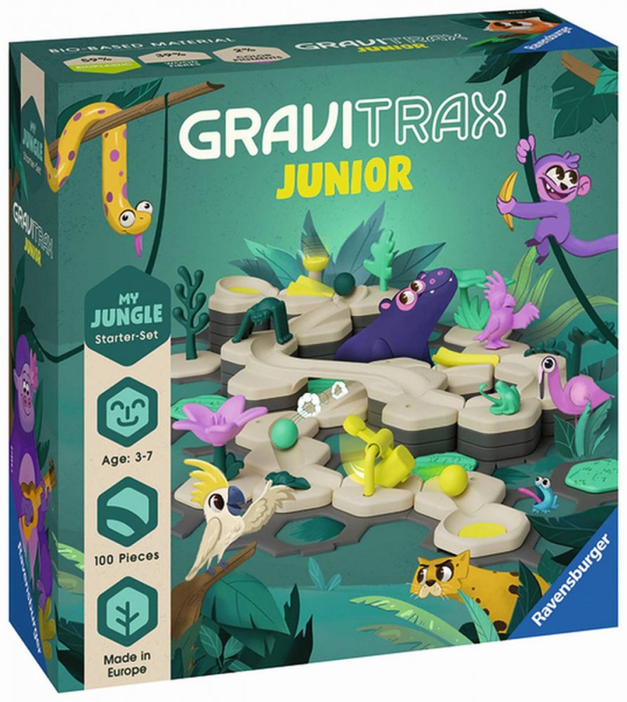 Starter Kit Gravitrax Junior Jungle 274994 Ravensburger