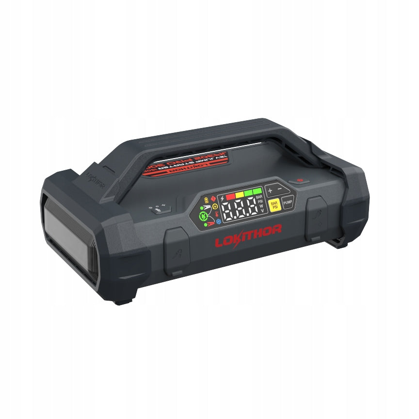 Starter battery Lokithor JA302 PRO 12V 3000A LED compressor powerbank Manufacturer code JA302 PRO