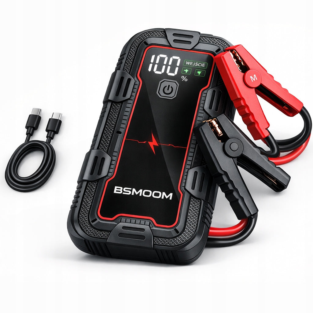 Starting device Booster Powerful 7000A 12V with powerbank 12800 mAh Model Boost01