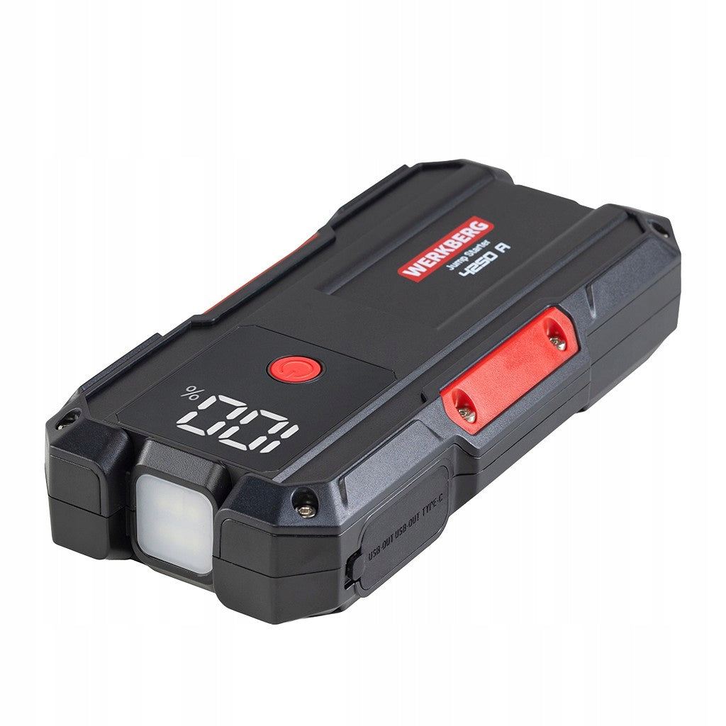 Starting device JUMP STARTER WERKBERG 4250A Powerbank 28000mAh Manufacturer code MTP007245