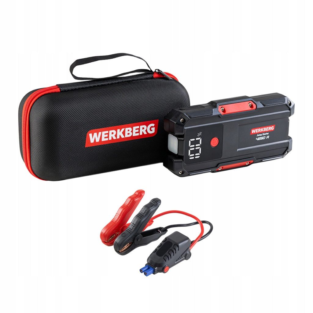 Starting device JUMP STARTER WERKBERG 4250A Powerbank 28000mAh