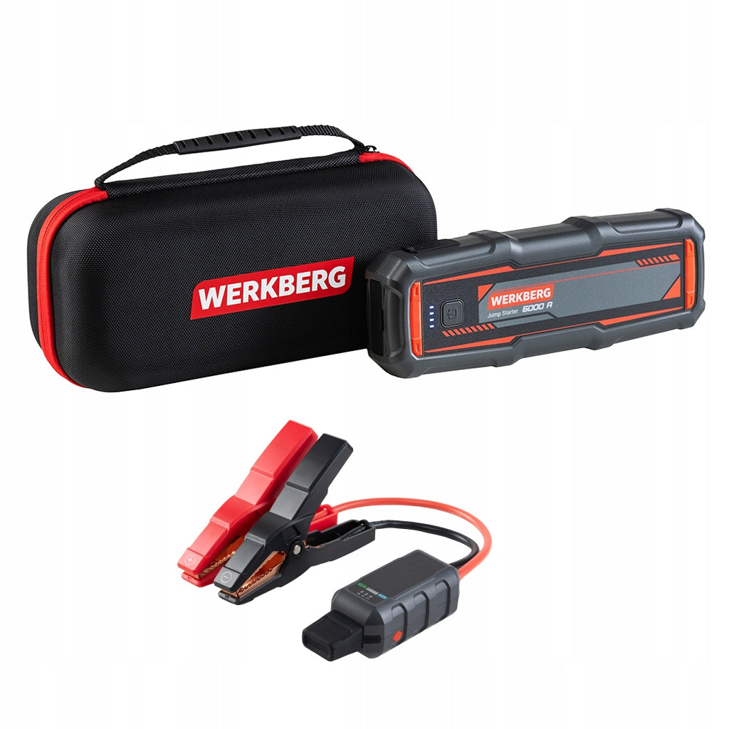 Starting device JUMP STARTER WERKBERG 6000A Powerbank 26000mAh