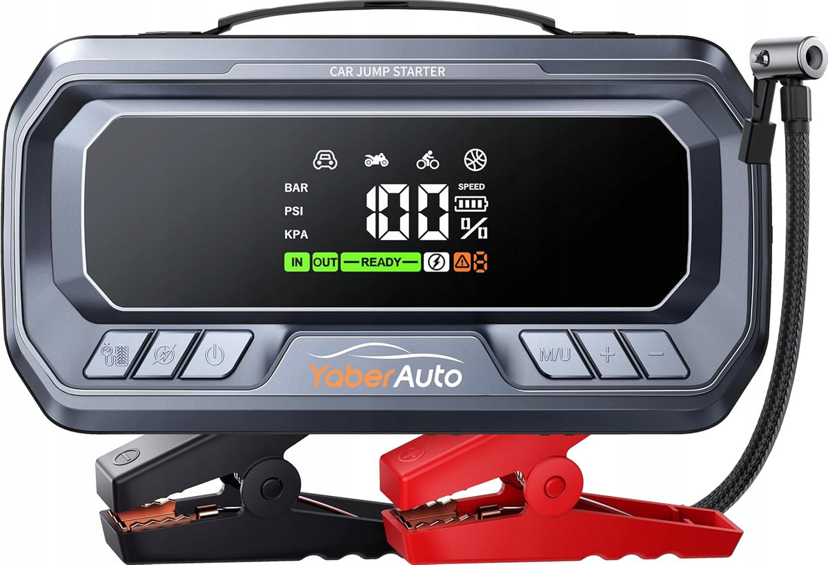 Starting device Yaber 6000A with 160 PSI compressor and powerbank Manufacturer code 5615W