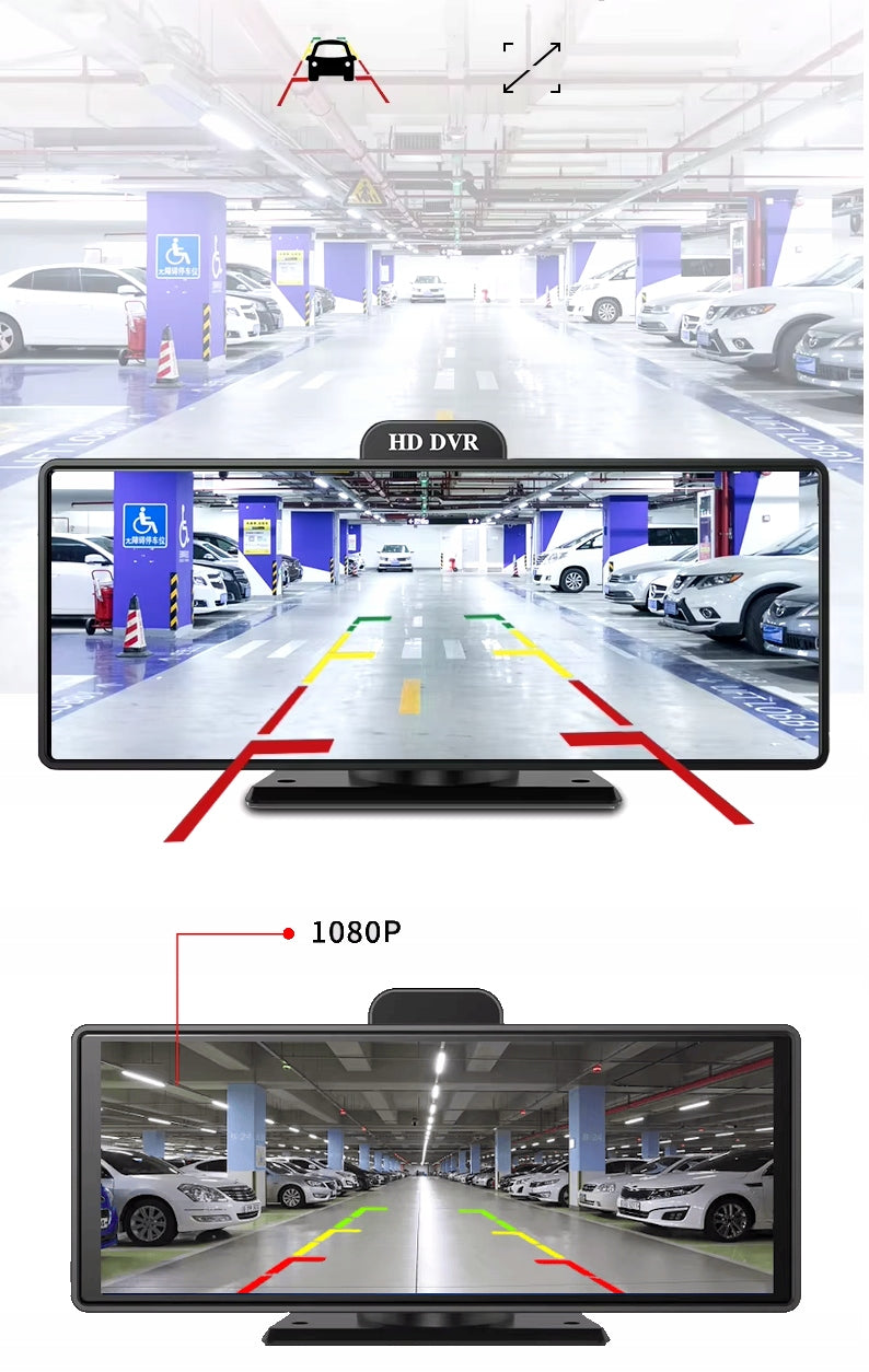 Station Radio Carplay Recorder Camera GPS Navigation Screen Android 15 8GB Brand Home Automation