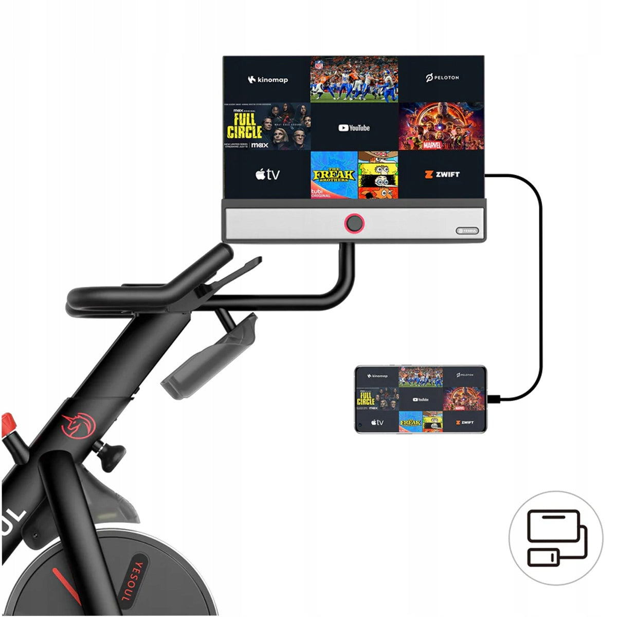 Stationary Bike Bluetooth Magnetic Training Bike YESOUL G1M PLUS EAN (GTIN) 6971300262167