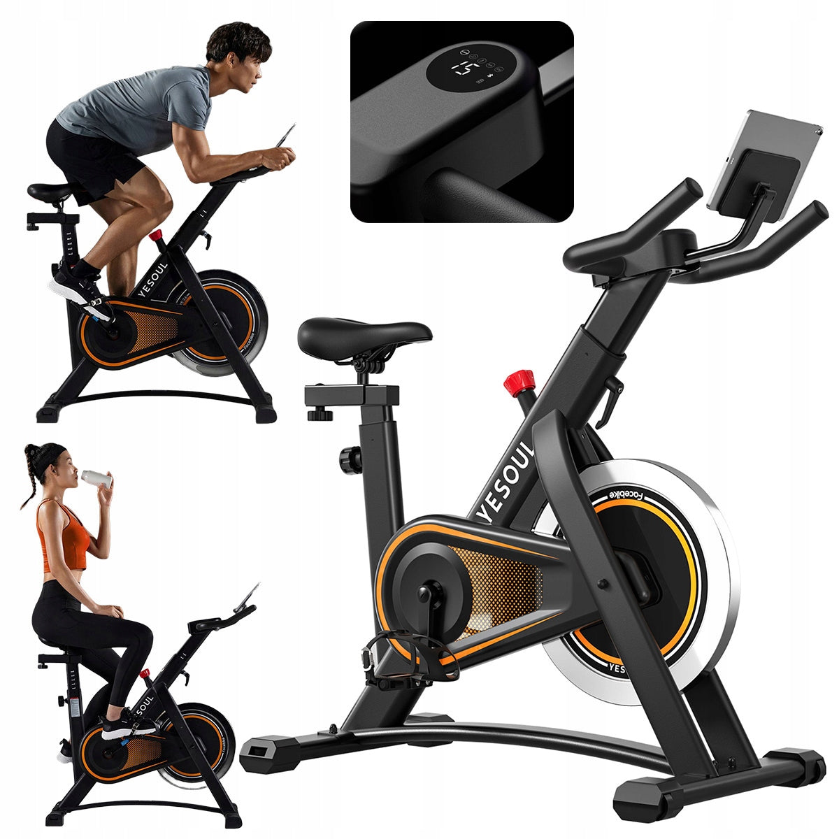Stationary Bike Training Bike MAGNETIC spinning YESOUL A1