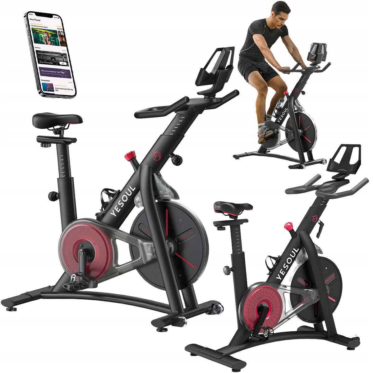 Stationary Bike Training Bike MAGNETIC spinning YESOUL S3