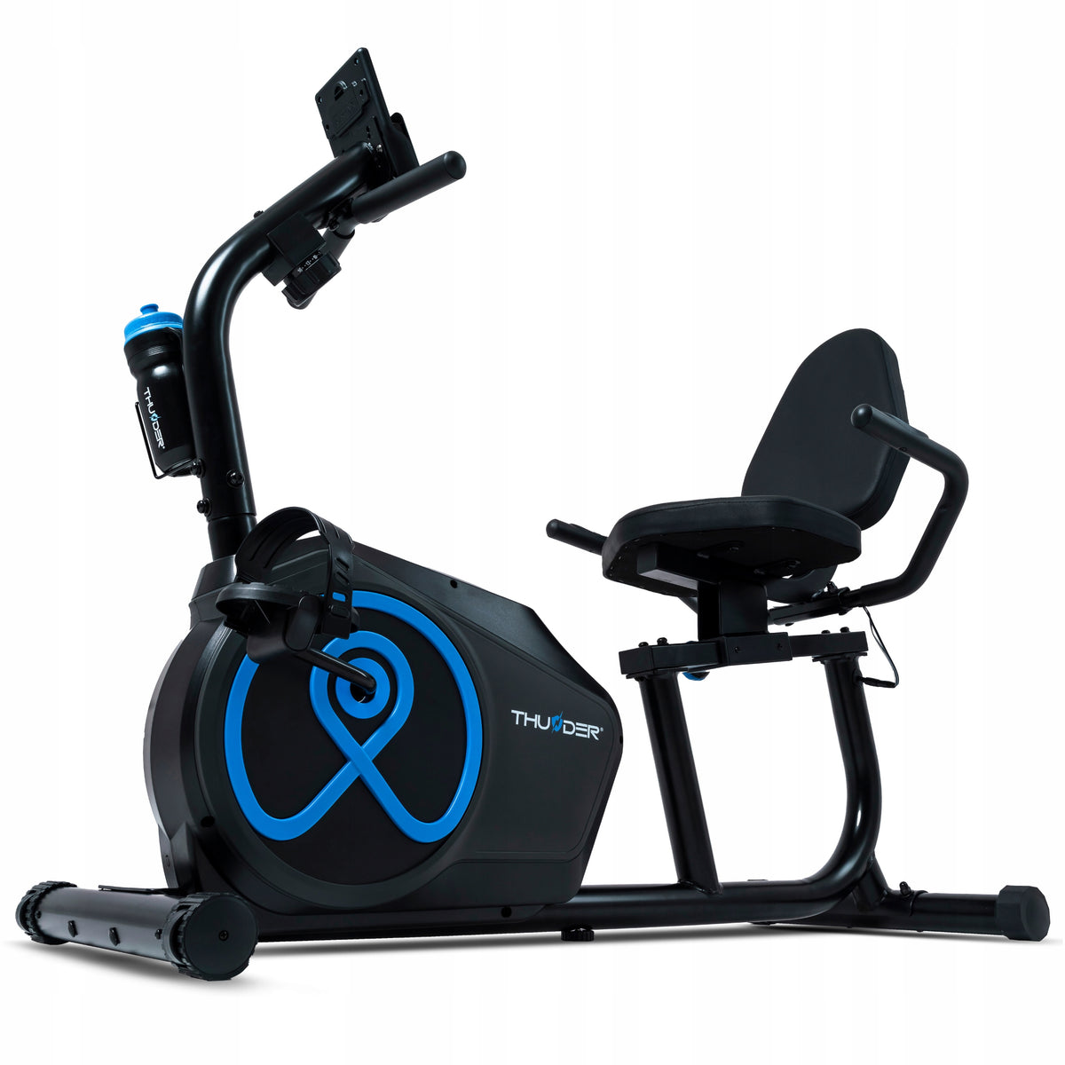 Stationary bike magnetic exercise bike horizontal for exercise Thunder