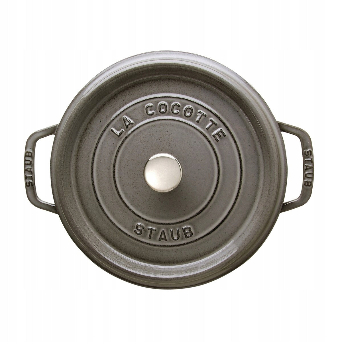 Staub La Cocotte Cast iron pot 3.8 ltr, graphite Packaging status original