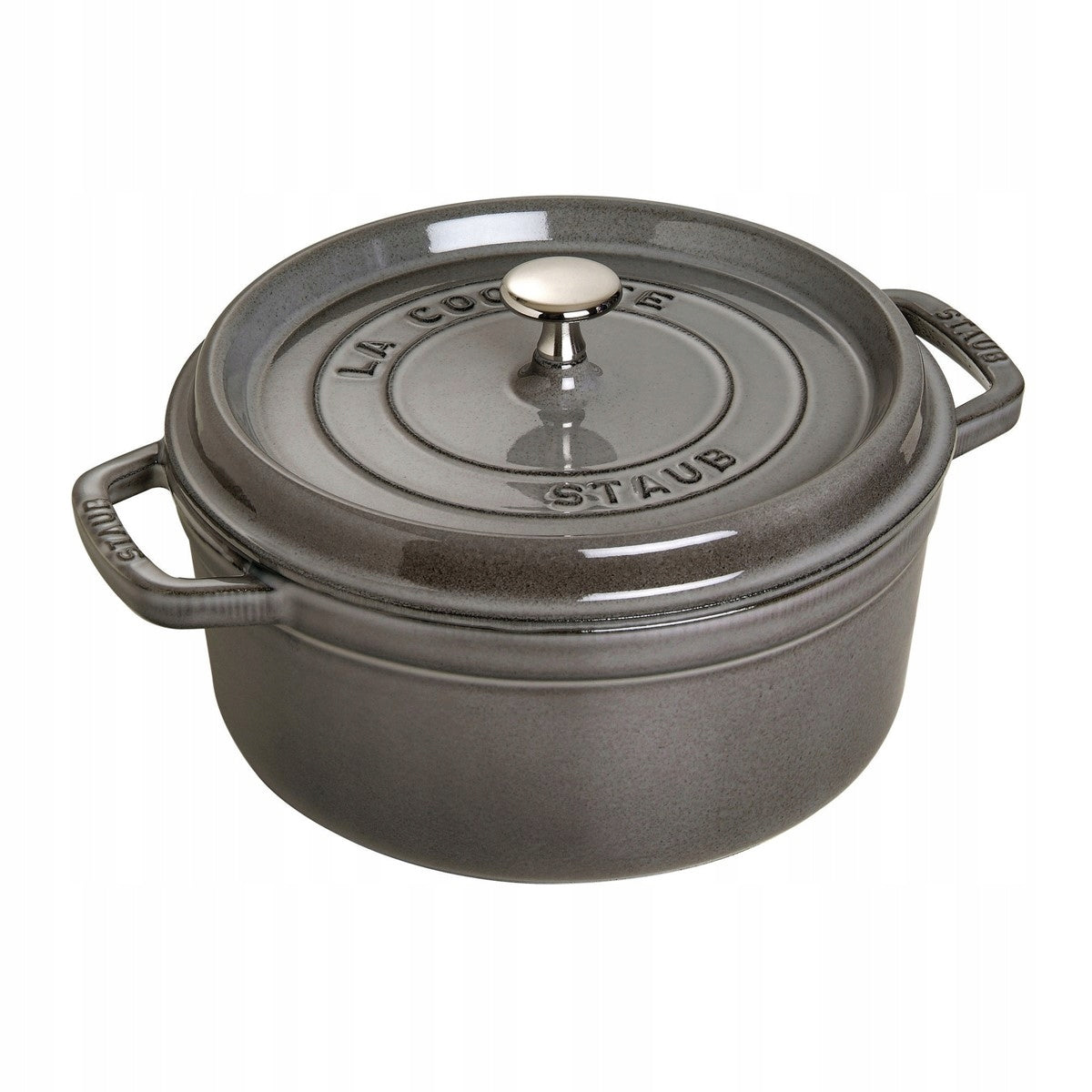 Staub La Cocotte Cast iron pot 3.8 ltr, graphite