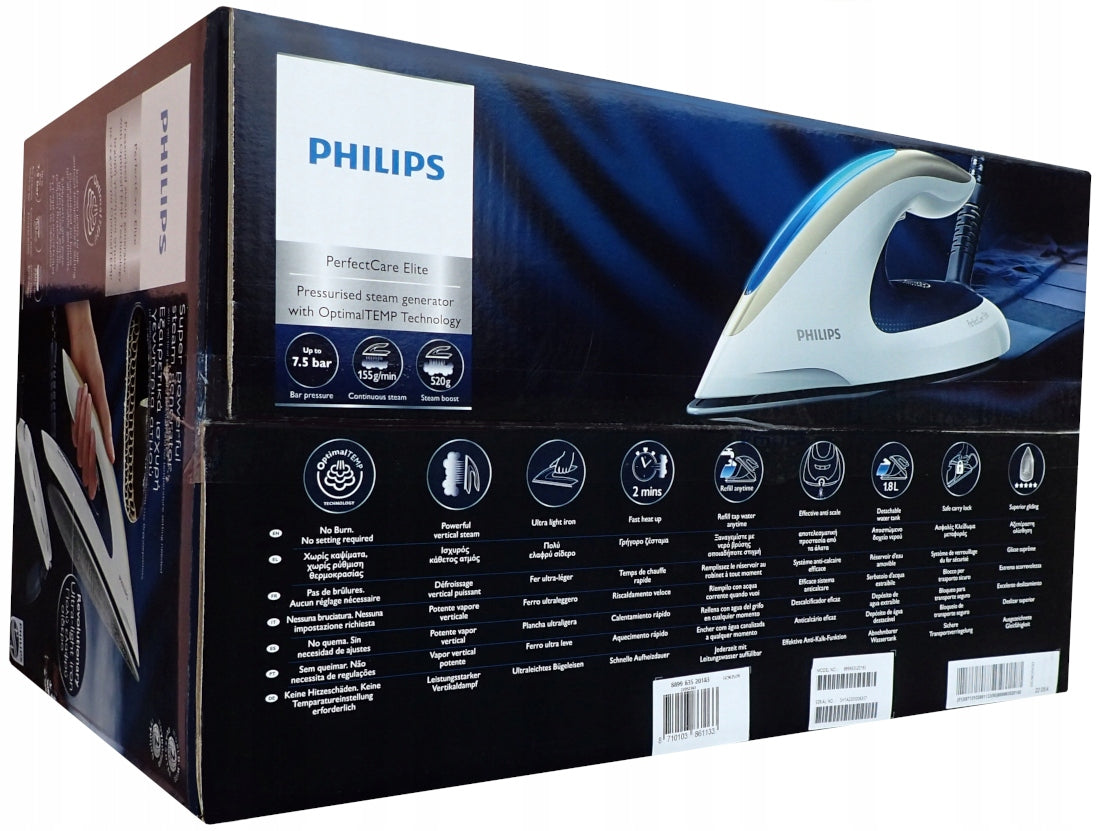 Steam Generator Iron Steam Station Philips GC9635/20 PerfectCare Elite Brand Philips