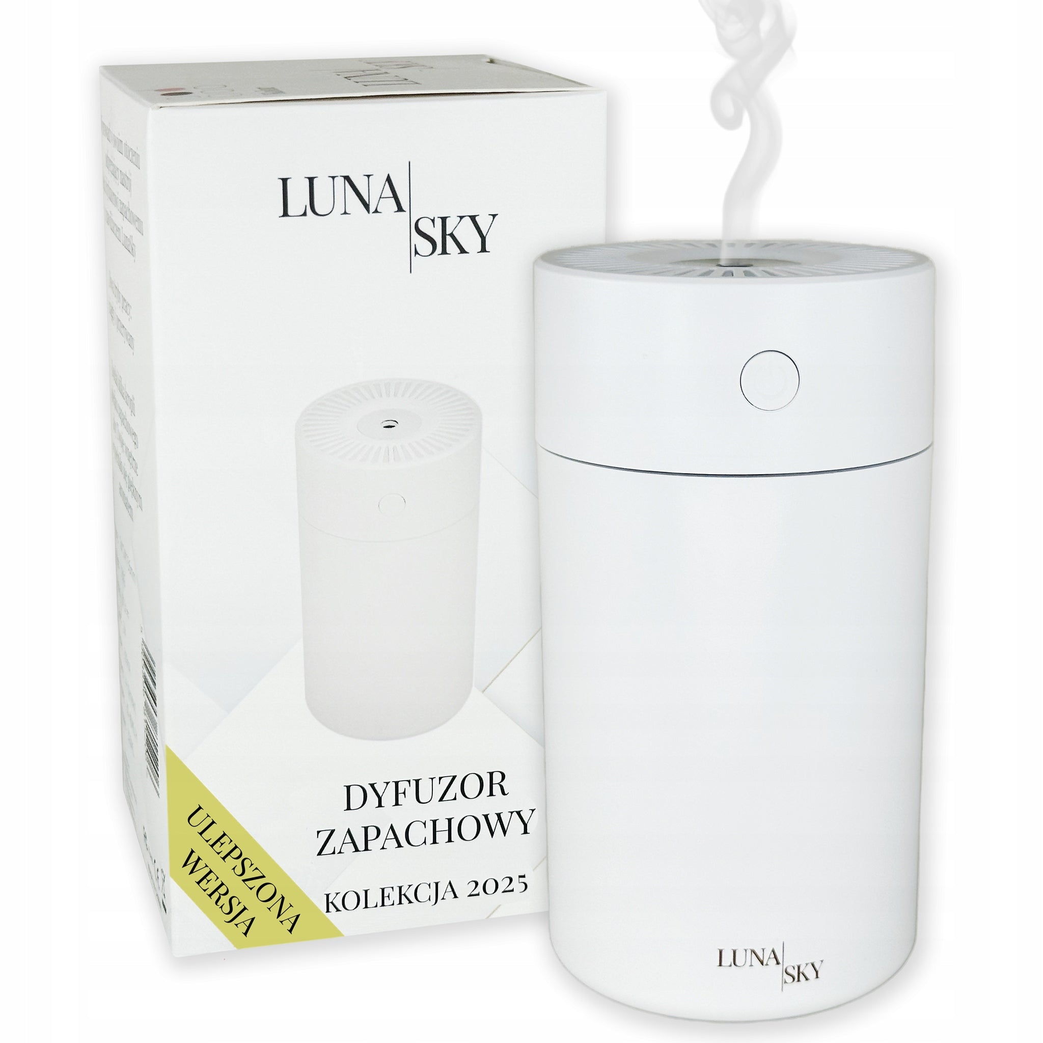 Steam Humidifier Air Fragrance Diffuser Gift Aromatherapy Luna Sky Packaging status original