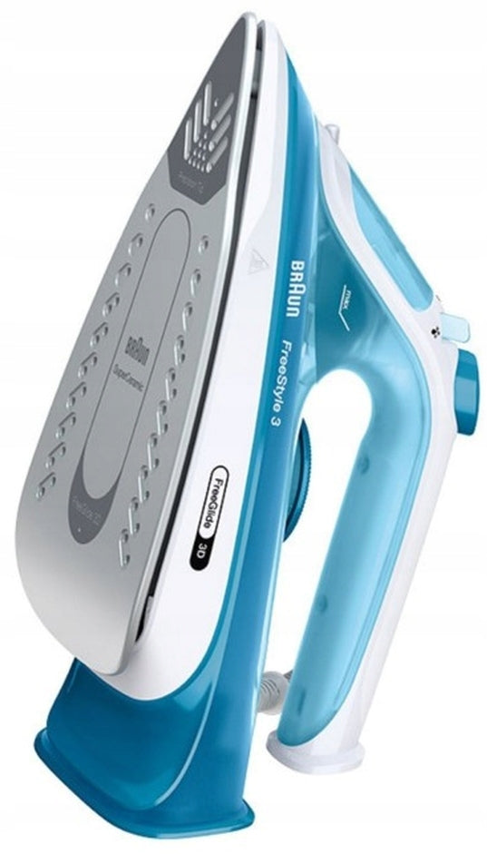 Steam Iron Braun FreeStyle 3 FI3144BL 2400W blue and white Manufacturer code FI 3144
