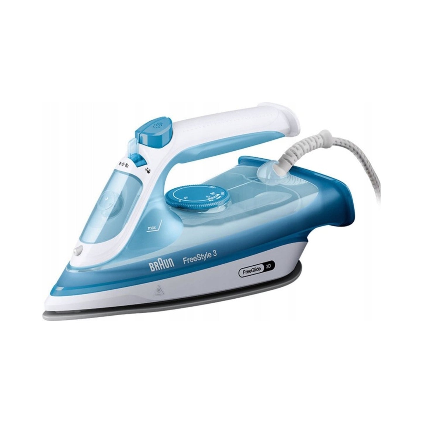 Steam Iron Braun FreeStyle 3 FI3144BL 2400W blue and white