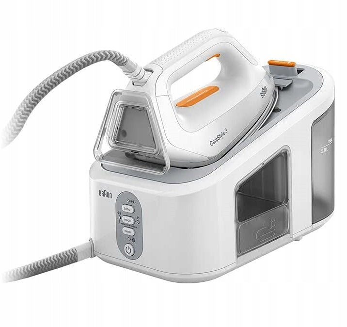Steam Station Eloxal Foot Steam Generator Iron Braun CareStyle 3