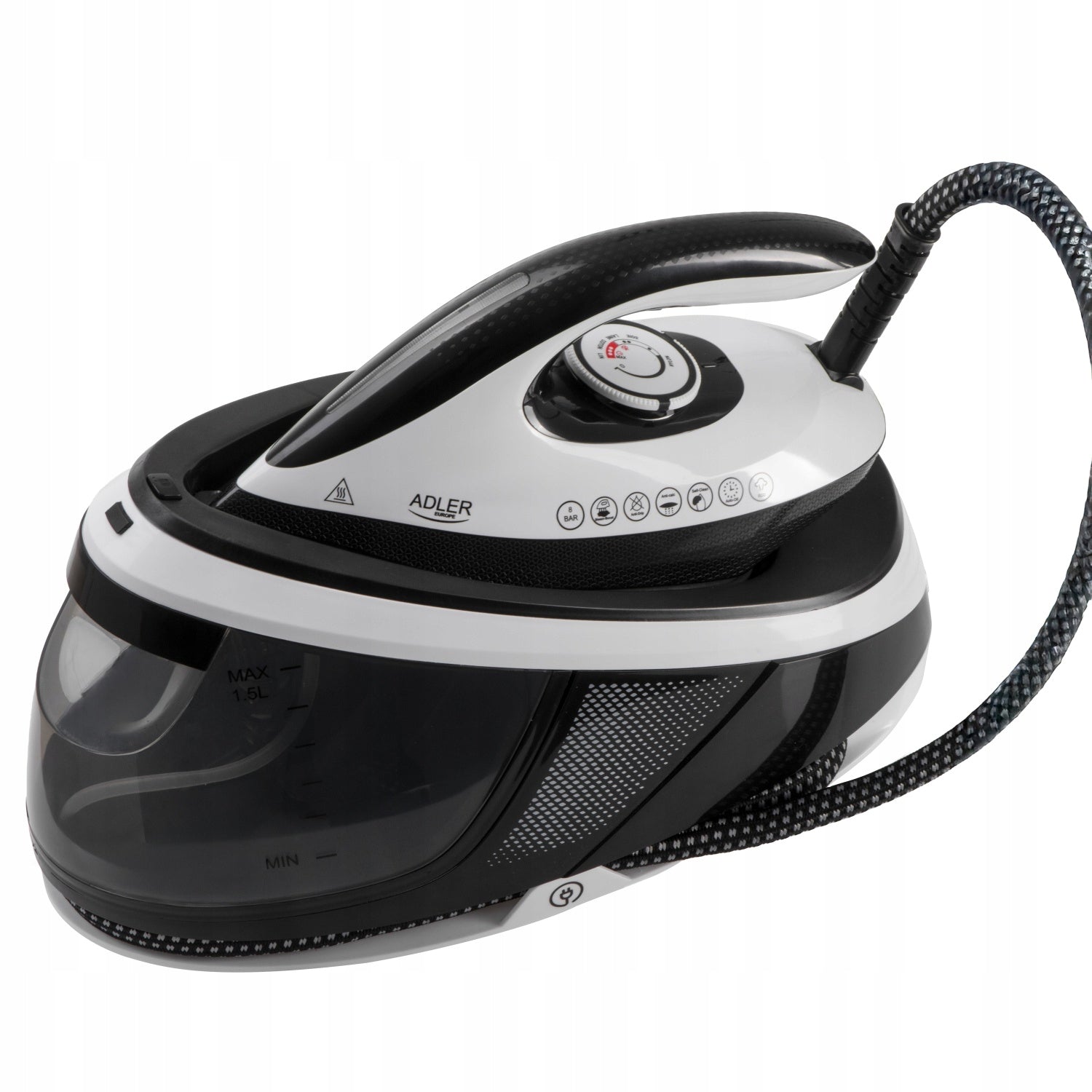 Steam Station Iron 8 bar 600g/min Vertical Ironing ECO Function Manufacturer code AD 5048