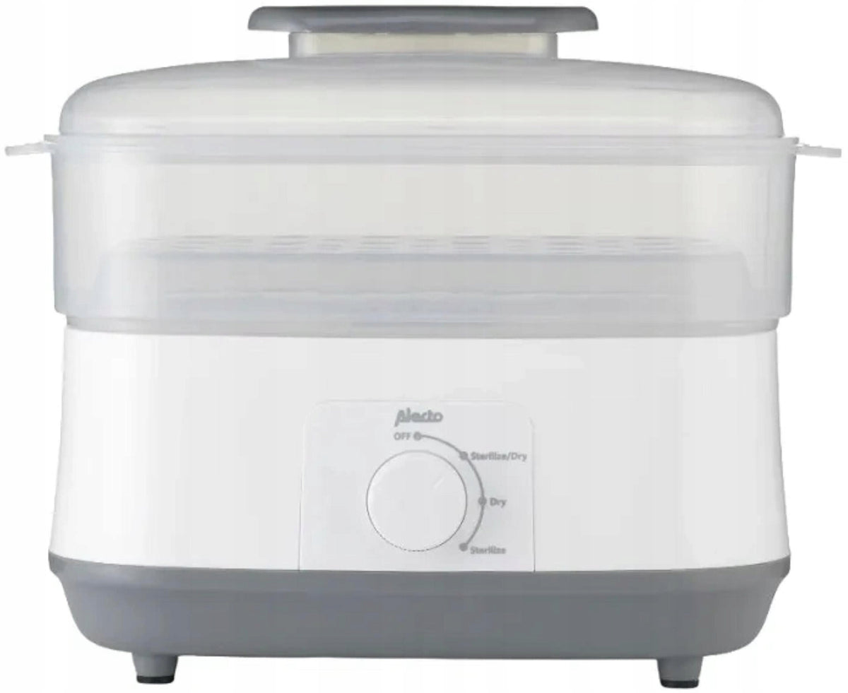 Steam Sterilizer ALECTO BF-55 3in1 White Batteries included no