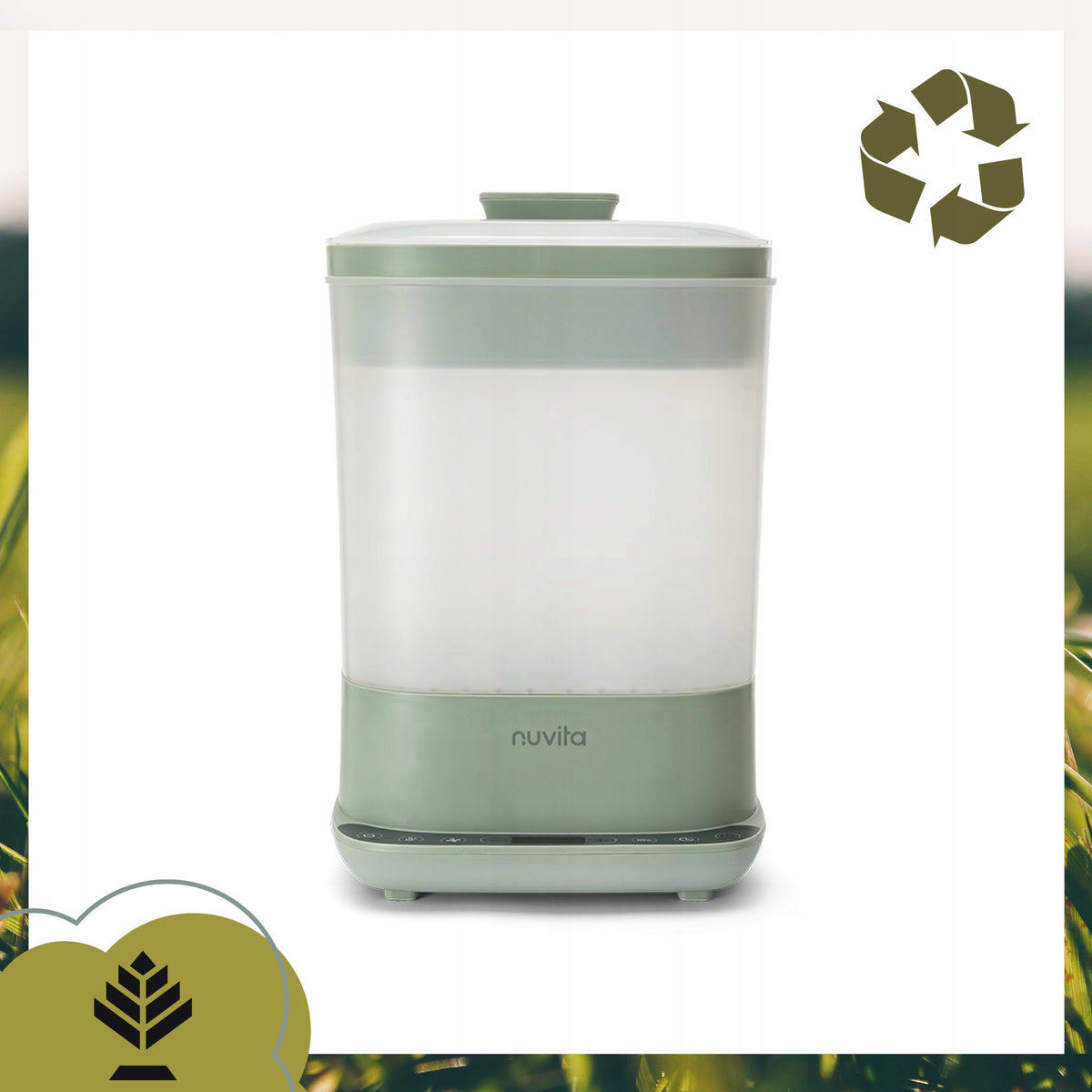 Steam Sterilizer Nuvita SteriDry With Teat Bottle Dryer Quick Medical device no
