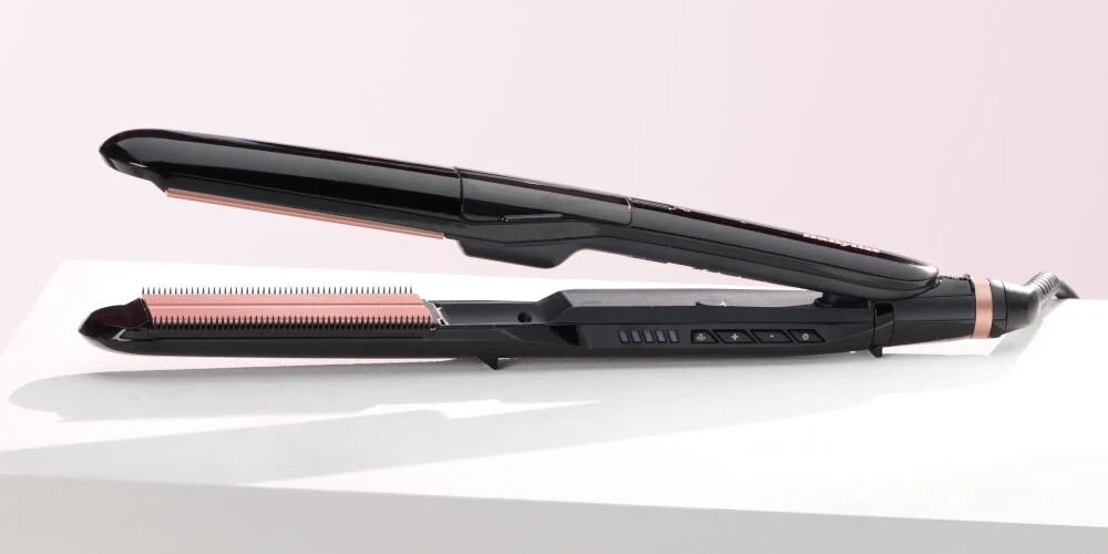 Steam Straightener BABYLISS ST493E 67W Ceramic Temperature control yes