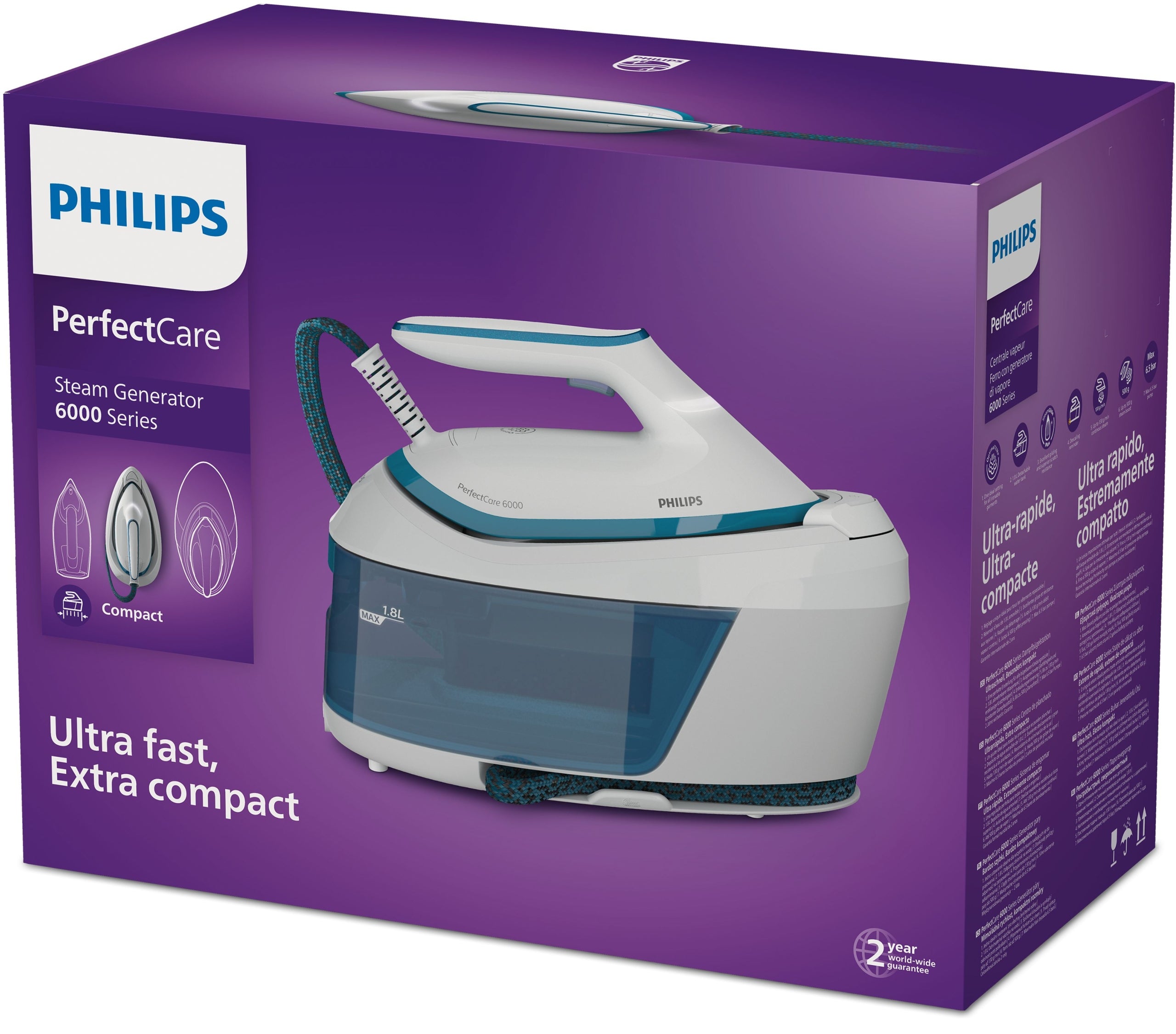 Steam generator Philips PerfectCare Series 6000 PSG6022/20 2400W