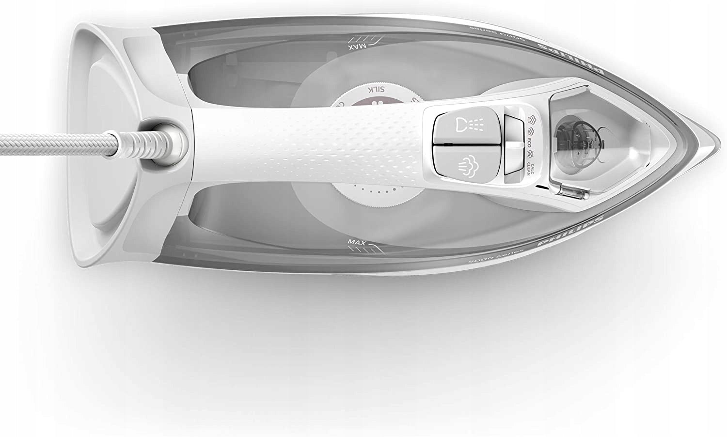 Steam iron 2400W Philips Series 5000 silver-grey DST5010/10 Packaging status original