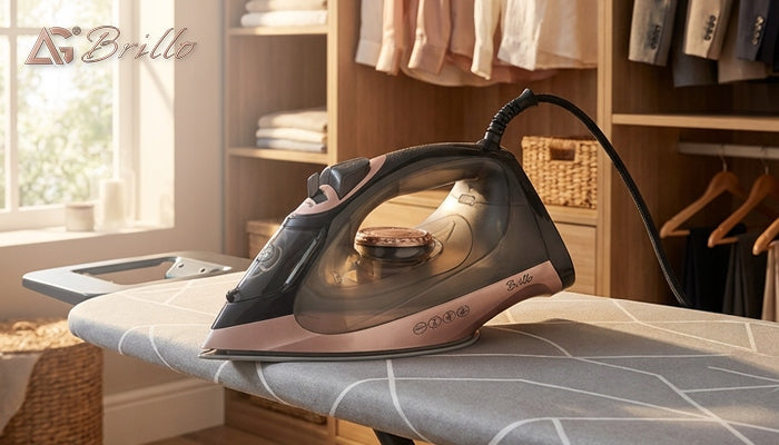 Steam iron 3000W | Brillo Uno | Ceramic STRONG Anti-drip POWERFUL EJECTION Packaging status original
