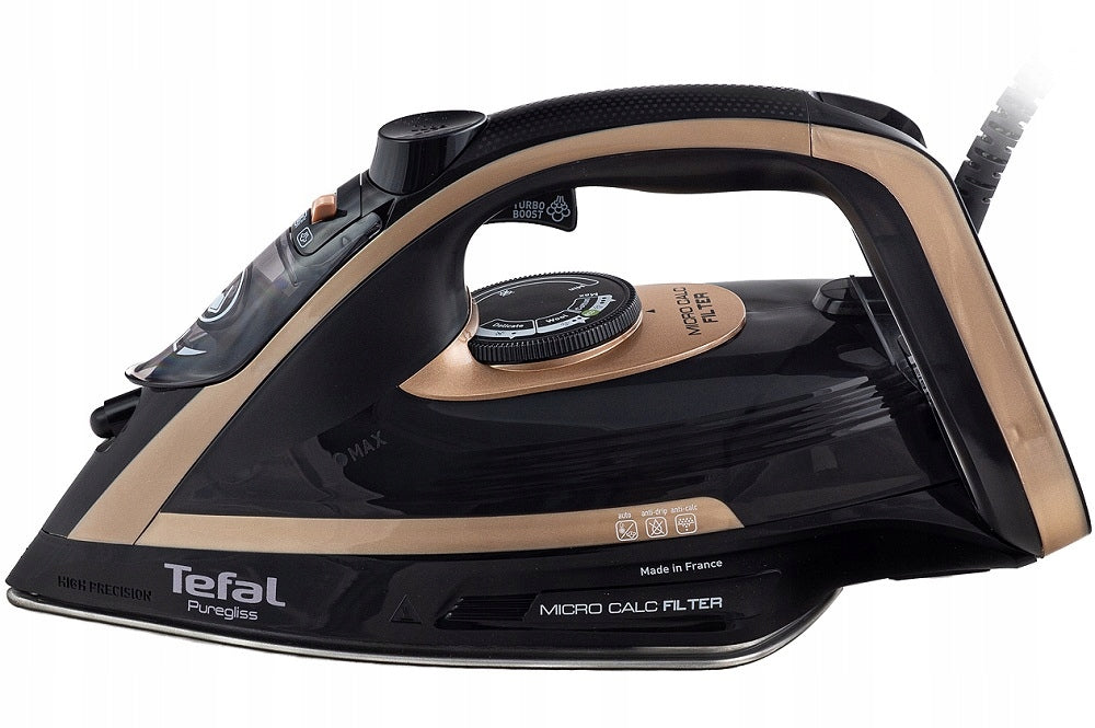 Steam iron 3000W Durilium AirGlide Tefal Puregliss FV8064 Packaging status original