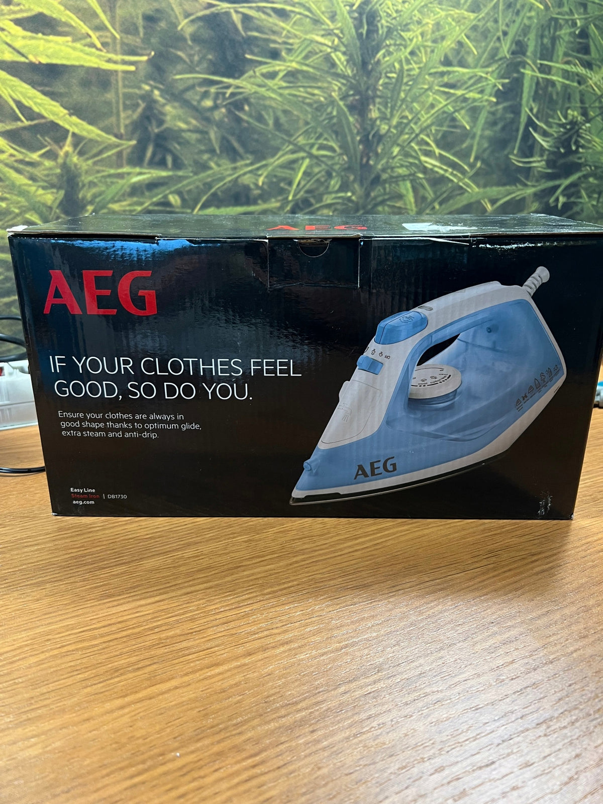 Steam iron AEG DB 1730 2300 W Manufacturer code Żelazko parowe AEG DB 1730 / 2300 W