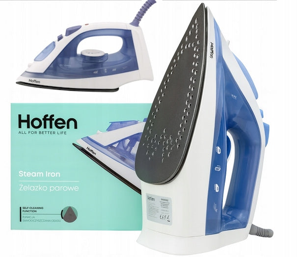 Steam iron ANTI-LIMESTONE SYSTEM PIONOYE IRONING HOFFEN STRONG 1950 W Packaging status original