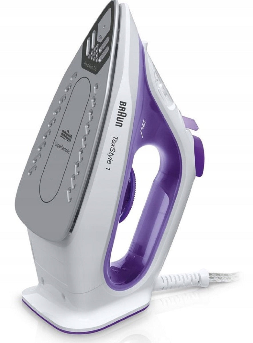 Steam iron Braun SI1080VI TexStyle 1 2000W purple Brand Braun