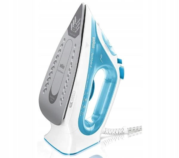 Steam iron Braun SI3053BL Dripping lock Ceramic foot Brand Braun