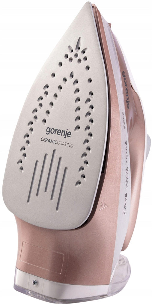 Steam iron Gorenje SIH3200WR 3200W Lock Dripping Ceramic Foot Manufacturer code 896829