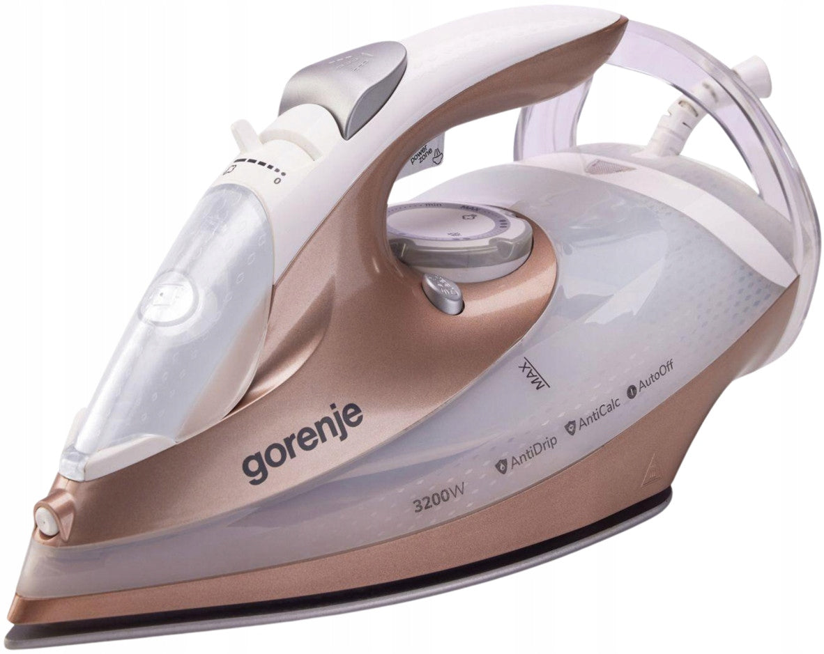 Steam iron Gorenje SIH3200WR 3200W Lock Dripping Ceramic Foot