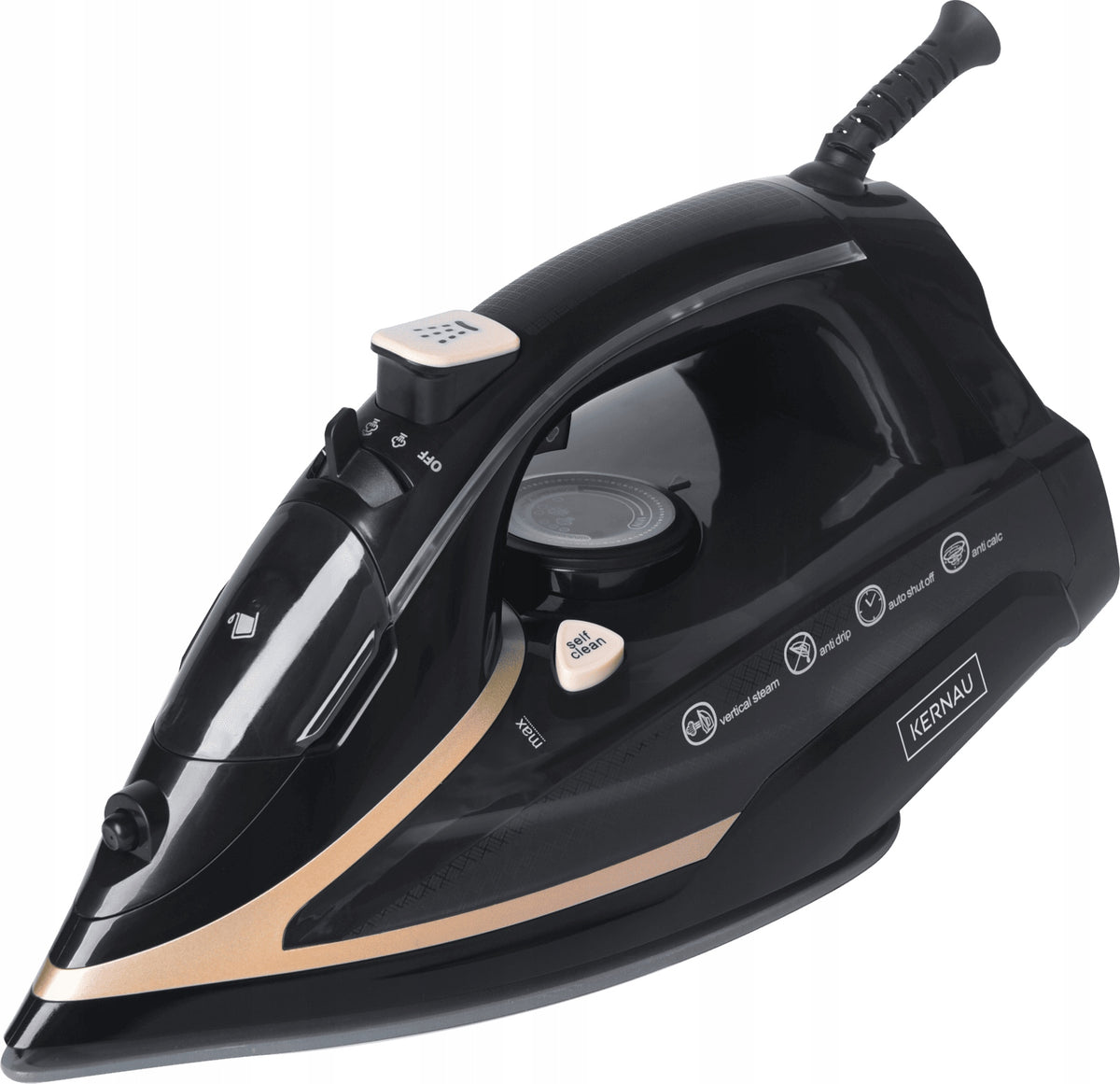 Steam iron Kernau KSSI 2802 C 2800W 450ml Ceramic Foot