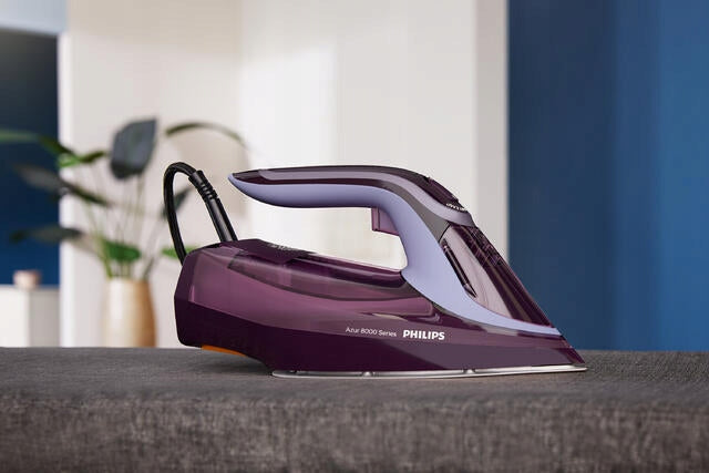 Steam iron Philips Azur series 8000 DST8021/30 Dominant color purple