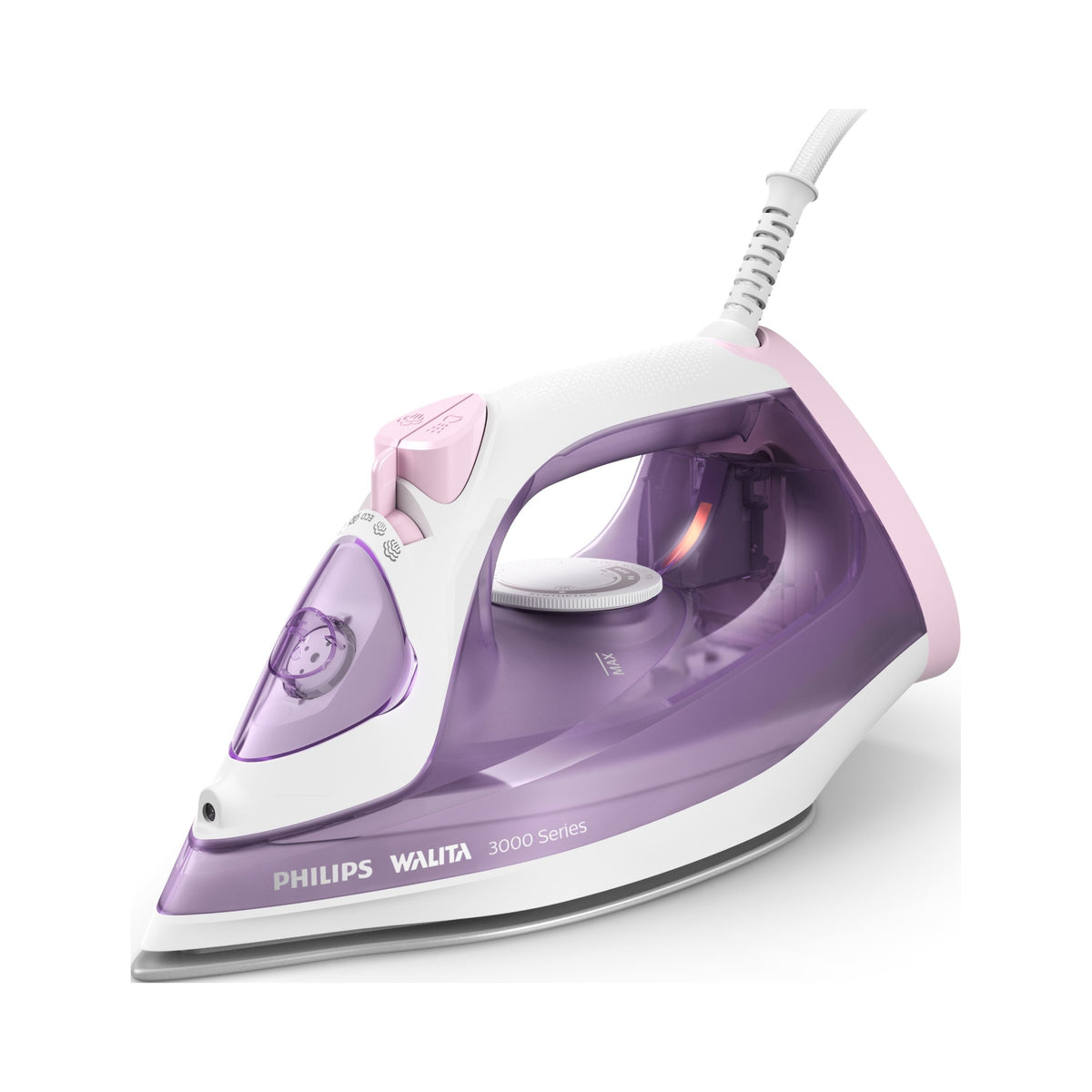 Steam iron Philips DST3010/30 ceramic foot 2000 W purple 300 ml