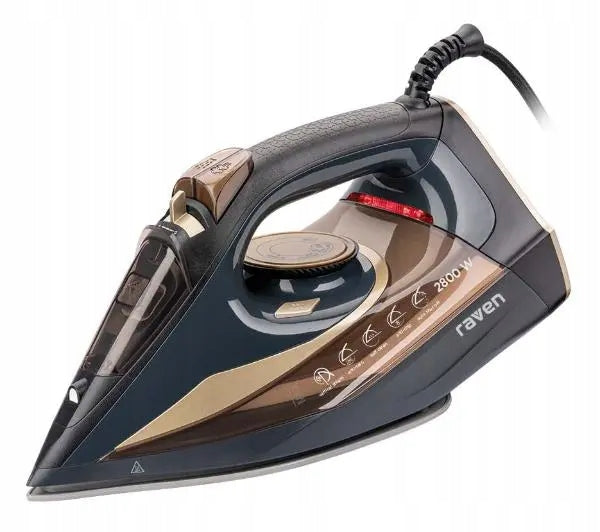 Steam iron Raven EZ006 Ceramic foot 2800W Dripping lock