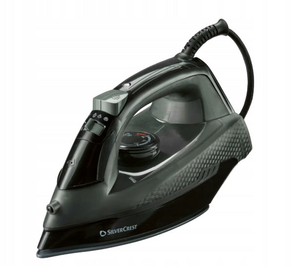 Steam iron SILVERCREST SDBG 2200 A1 BLACK 300 ML 2180W STRONG Brand SilverCrest