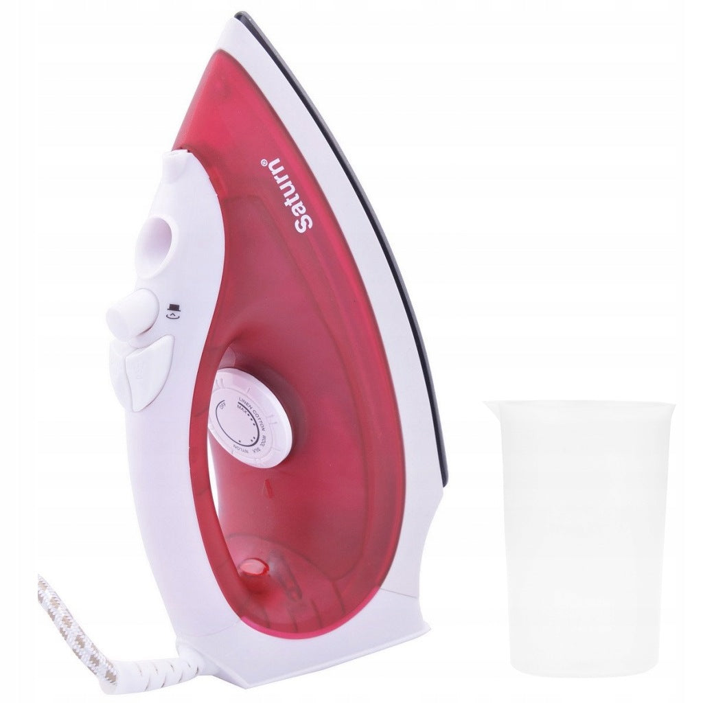 Steam iron Saturn STCC7113 BURUNGY 1600W Teflon 80ml Ironing Vertical